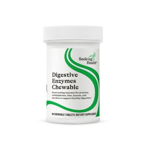 Digestion Enzymes (Formerly Digestion Intensive) - 60 Chewable Tablets - Seeking Health