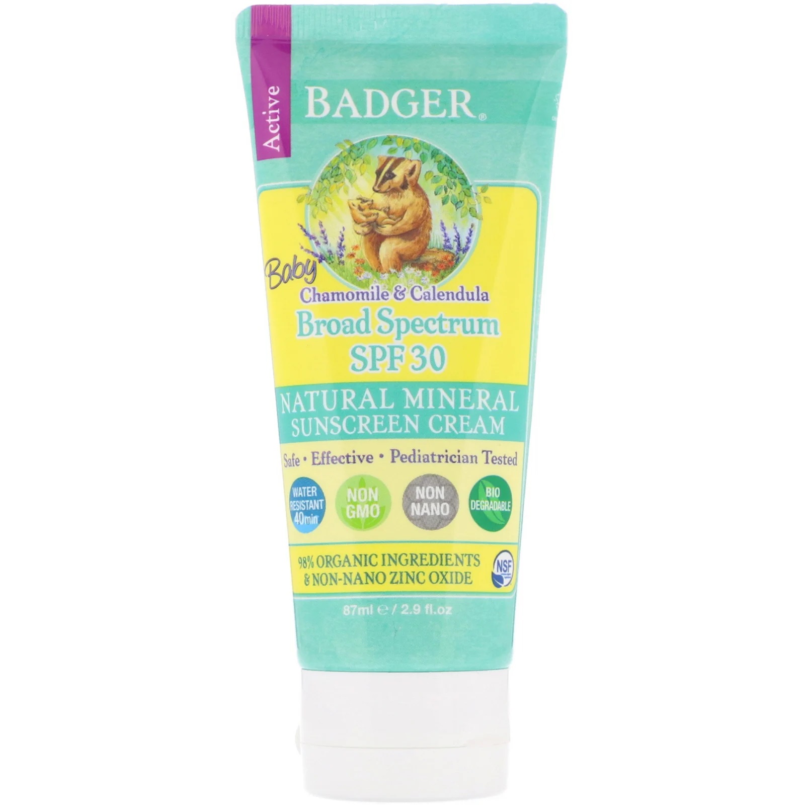 badger infant sunscreen