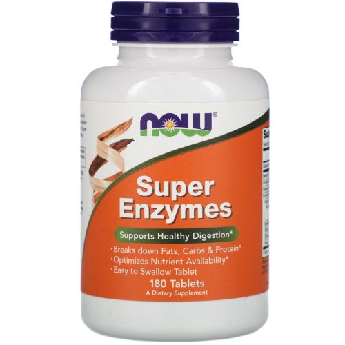 Super Enzymes, 180 Tablets - Now Foods