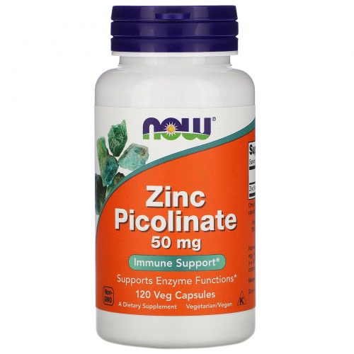 Zinc Picolinate, 50 mg, 120 Capsules - Now Foods