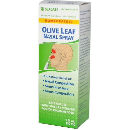 Olive Leaf Nasal Spray, 30ml - Seagate