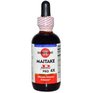Maitake D-Fraction, Pro 4X, 60 ml - Mushroom Wisdom