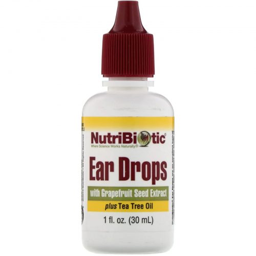 Ear Drops with Grapefruit Seed Extract plus Tea Tree Oil 30ml - NutriBiotic