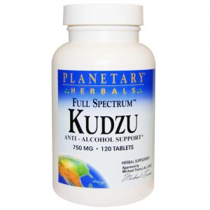 Kudzu, Full Spectrum, 750 mg, 120 Tablets - Planetary Herbals