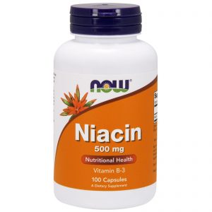 Niacin, 500 mg, 100 Capsules - Now Foods