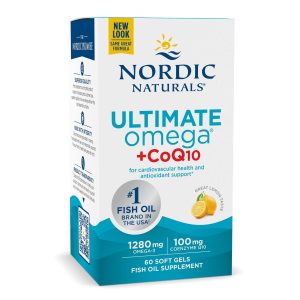 Ultimate Omega + CoQ10 60 Soft Gels - Nordic Naturals