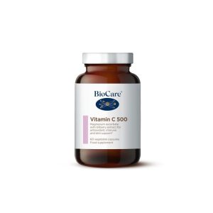 Vitamin C 500, 60 Capsules - BioCare