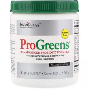 ProGreens with Advanced Probiotic Formula Powder, 265g - Nutricology