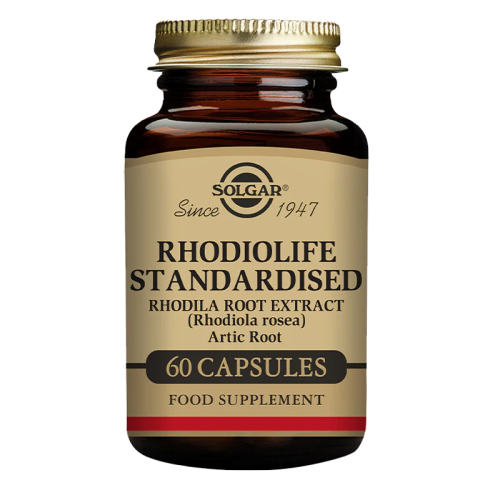 Rhodiola Standardised Rhodiola Root Extract, 60 Veggie Caps - Solgar