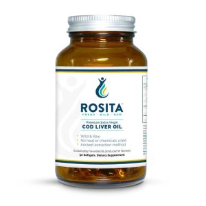 Premium Extra Virgin Cod Liver Oil 90 Softgels - Rosita