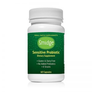 Smidge™ Sensitive Probiotic, 60 capsules (formerly GutPro - Organic3)