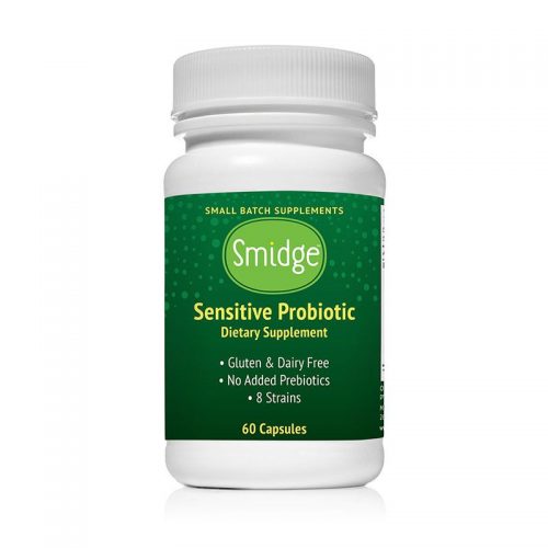 Smidge™ Sensitive Probiotic, 60 capsules (formerly GutPro - Organic3)