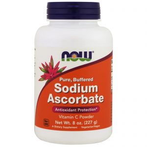 Sodium Ascorbate Powder, 227g - Now Foods