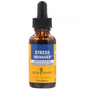 Stress Manager, 1 oz - Herb Pharm
