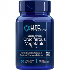 Triple Action Cruciferous Vegetable Extract, 60 Capsules - Life Extension