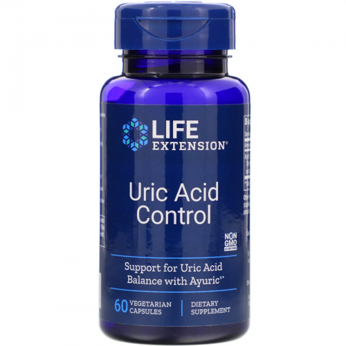 Uric Acid Control, 60 Capsules - Life Extension