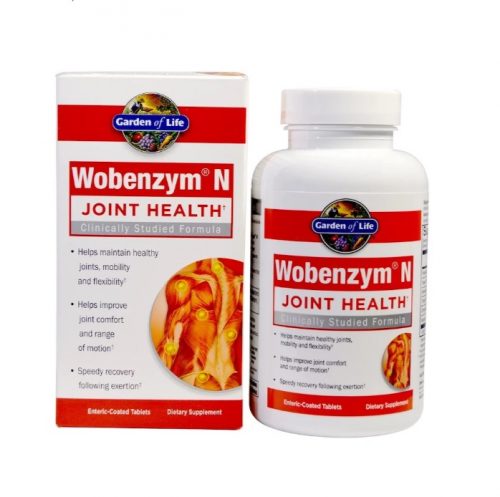 Wobenzym N, 800 Enteric-Coated Tablets - Garden of Life