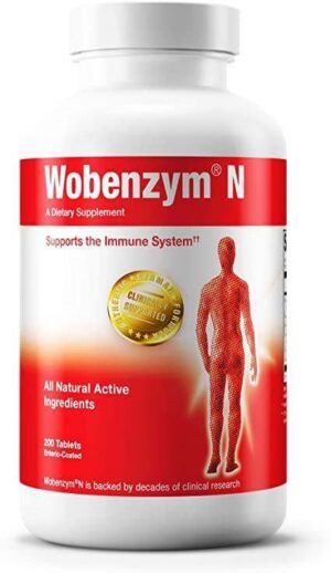 Wobenzym N, 800 Enteric-Coated Tablets - Garden of Life