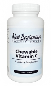 Chewable Vitamin C (100 tabs) - New Beginnings