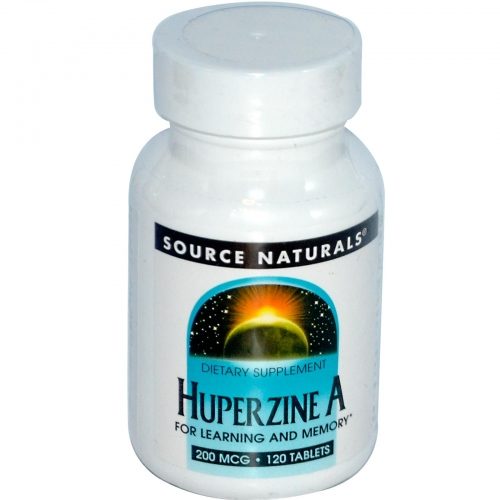 Huperzine A (200mcg) - 120 Tablets - Source Naturals