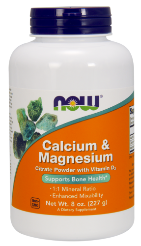 Calcium & Magnesium - (227 g) - Now Foods
