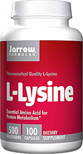 L-Lysine - 500mg, 100 caps - Jarrow