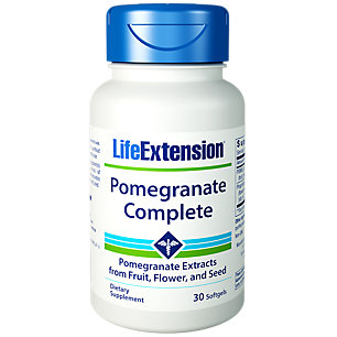 Pomegranate Complete (Formerly Full-Spectrum Pomegranate) - 30 Softgels - Life Extension