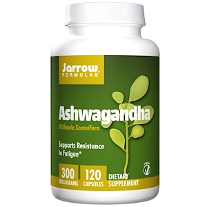 Ashwagandha, 120 Veggie Caps, Jarrow Formulas