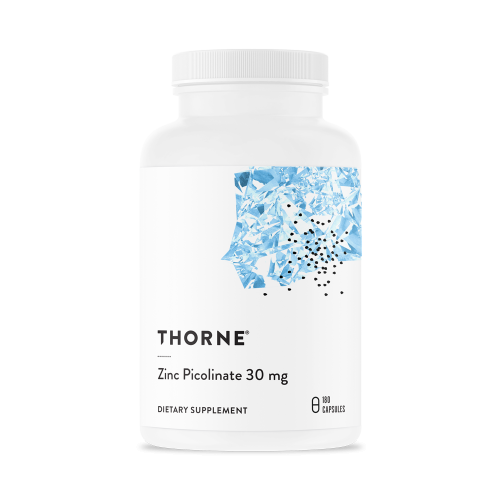 Zinc Picolinate 30 mg 180 Caps - Thorne Research