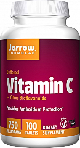 Vitamin C (Buffered) - 100 tabs - Jarrow Formulas