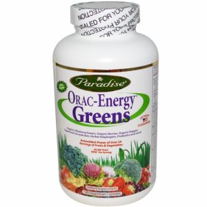ORAC-Energy Greens, 120 Veggie Caps - Paradise Herbs