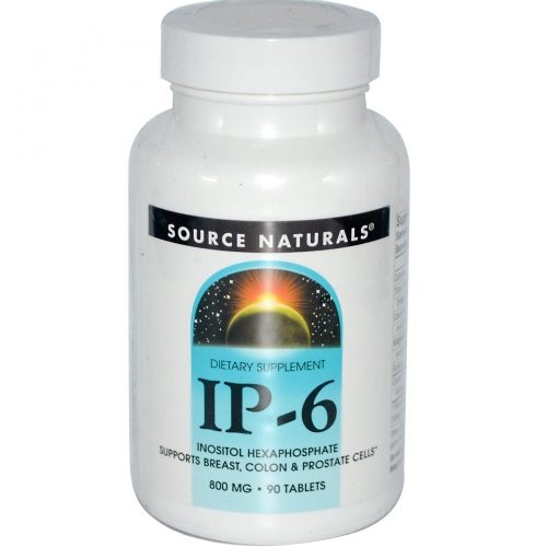 IP-6, 800 mg, 90 Tablets - Source Naturals