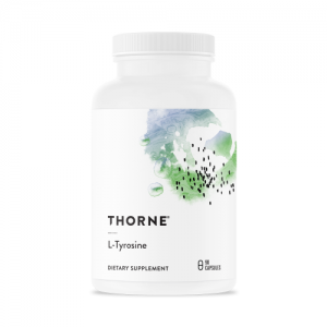 L-Tyrosine, 90 Veggie Caps - Thorne Research - SOI**