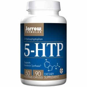 5-HTP, 5-Hydroxytryptophan, 50 mg, 90 Caps - Jarrow Formulas