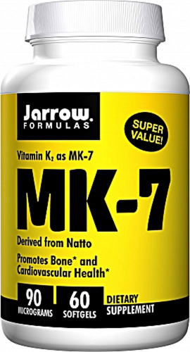 Vitamin K2 (as MK-7) 60 Softgels - Jarrow Formulas