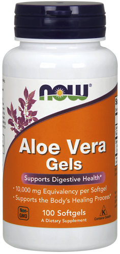 Aloe Vera Gels - 100 softgels - Now Foods