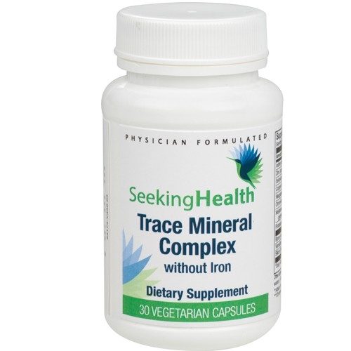 Trace Minerals Complex - 30 Vegetarian Capsules - Seeking Health