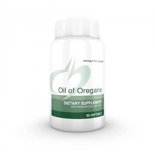 Oil of Oregano 60 mg 60 Softgels - Designs for Health