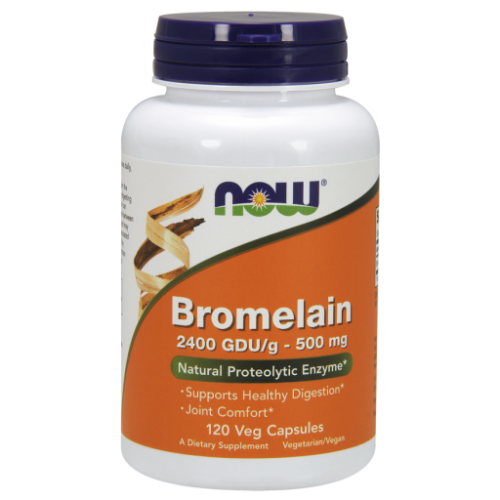 Bromelain, 500 mg, 120 Vcaps - Now Foods