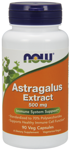 Astragalus Extract, 500 mg, 90 Veggie Caps - Now Foods