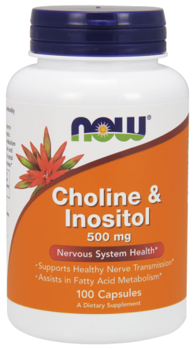 Choline & Inositol - 100 caps - Now Foods