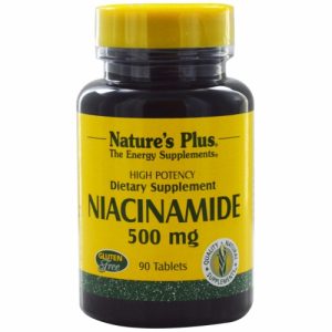 Niacinamide, 500 mg, 90 Tablets - Nature's Plus