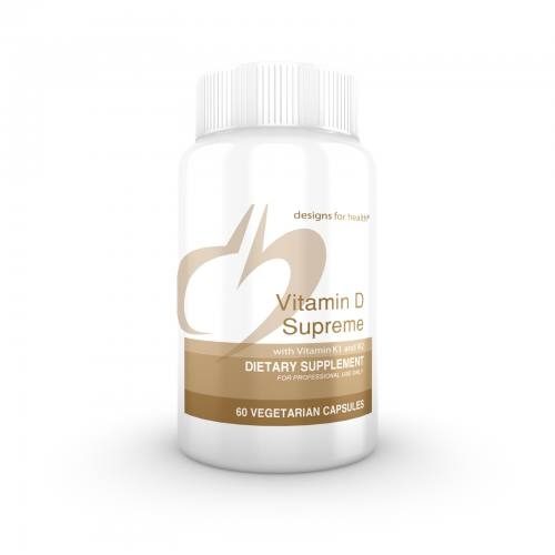 Vitamin D Supreme- 60 vegetarian capsules - Designs for Health