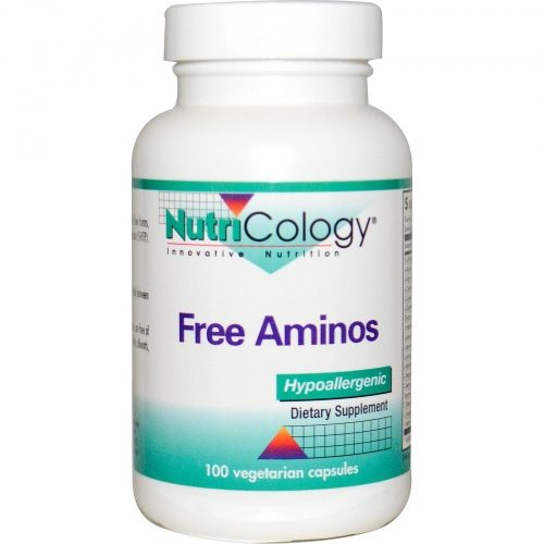 Free Aminos, 100 Veggie Caps - Nutricology / ARG