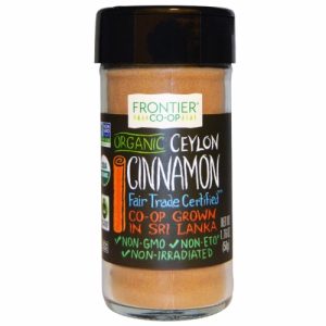 Frontier Natural Products, Organic Ceylon Cinnamon, Ground, 1.76 oz (50 g)