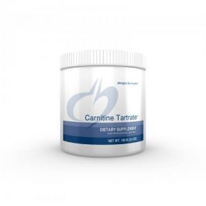 Carnitine Tartrate 100 gm powder - Designs for Health - SOI**