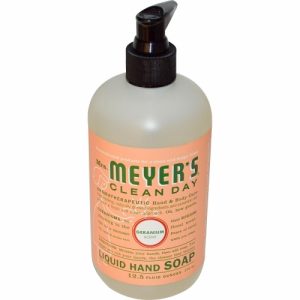Mrs. Meyers Clean Day, Liquid Hand Soap, Geranium Scent, 12.5 fl oz (370 ml)