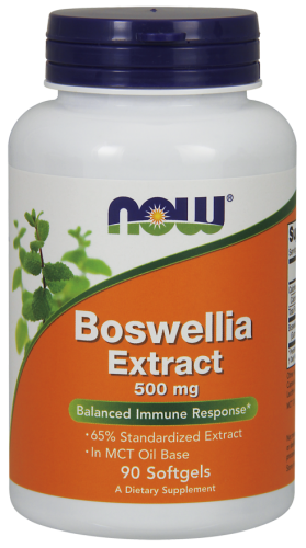 Boswellia Extract, 500 mg, 90 Softgels - Now Foods