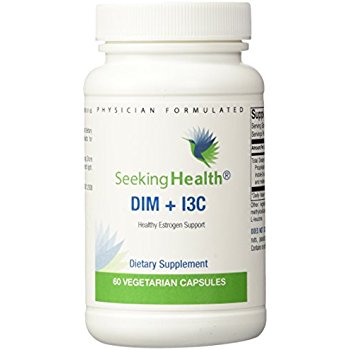 DIM + I3C Healthy Estrogen Support - 60 Vegetarian Capsules - Seeking Health