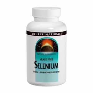 Selenium, From L-Selenomethionine, 200 mcg, 120 Tablets - Source Naturals